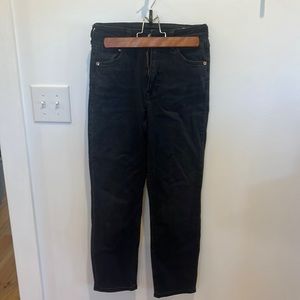 H$M vintage slim black jeans